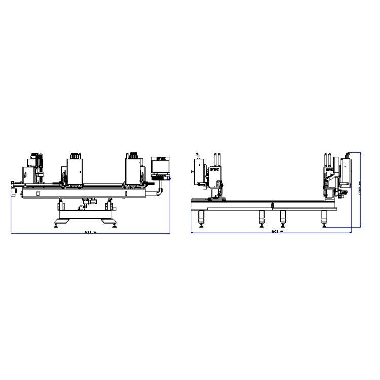 FW-440 FOUR CORNER WELDING MACHINE - Görsel 2
